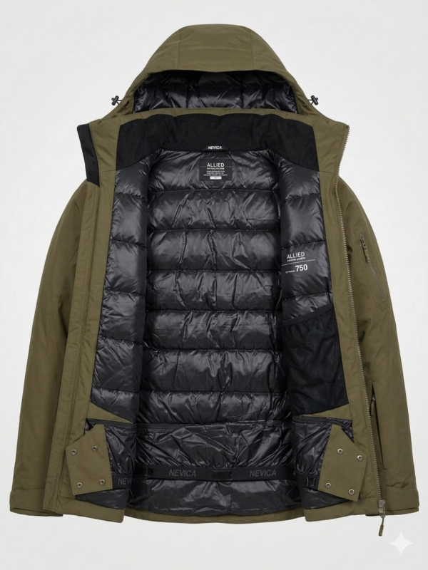 Casaca Glacier Down Shield YKK
